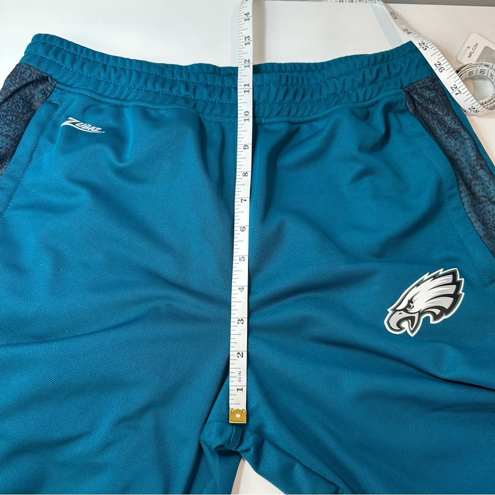 Zubaz Philadelphia Eagles Viper Accent Elevated Jacquard Track Pants Joggers - Picture 15 of 15